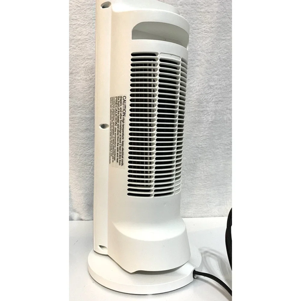 Pelonis PH-19J 1500W Leaning Ceramic Tower Heater - White
